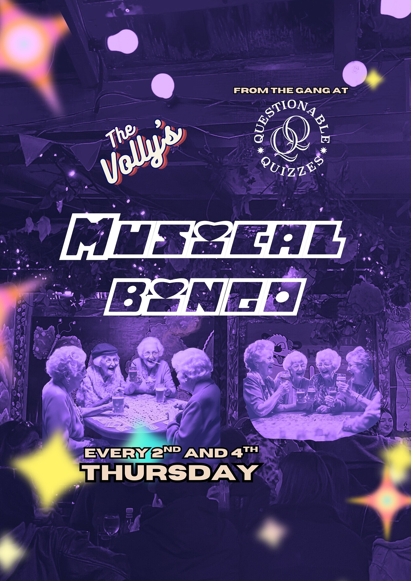 MUSICAL BINGO at The Volunteer Tavern