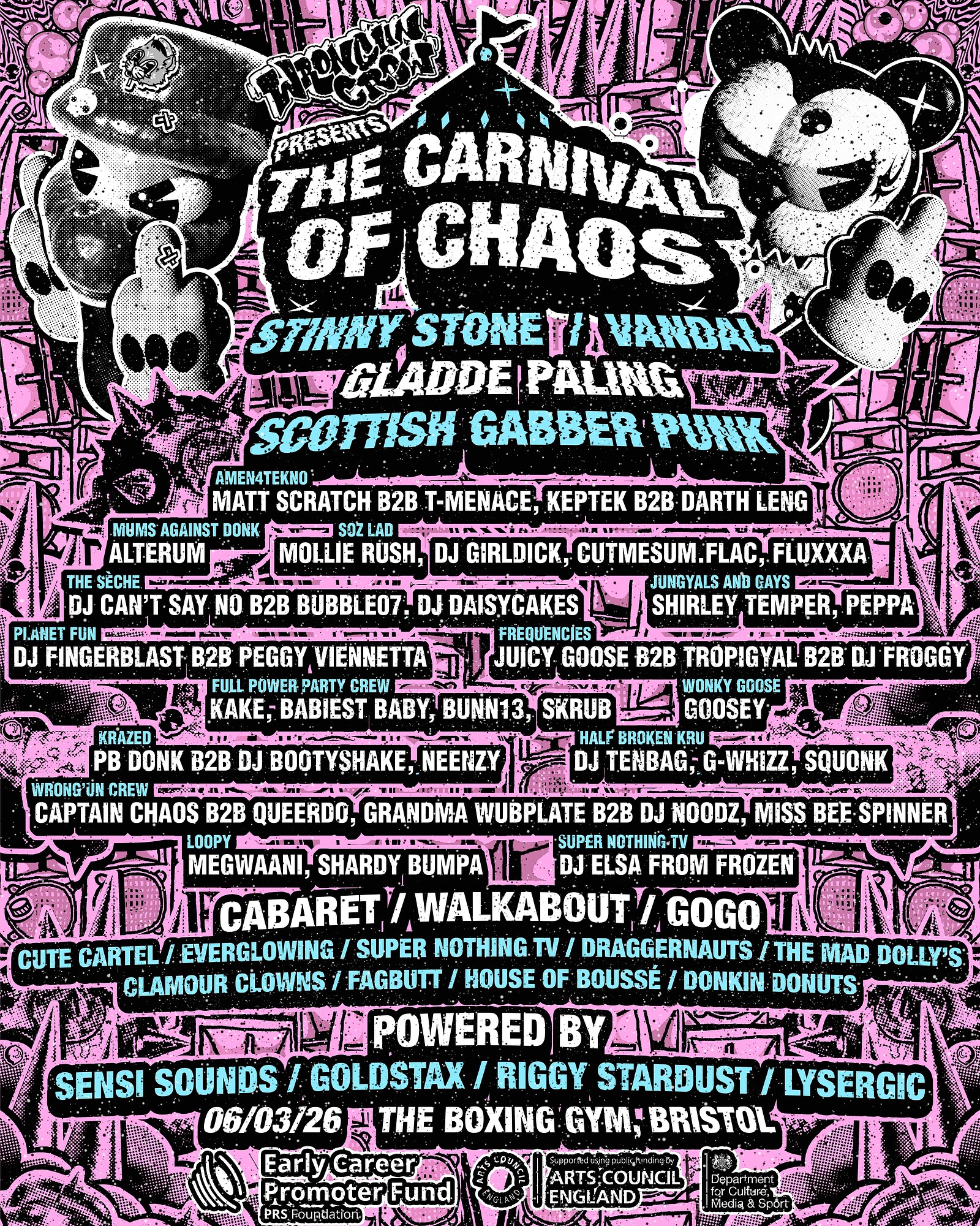 The Carnival of Chaos at The Boxing Gym