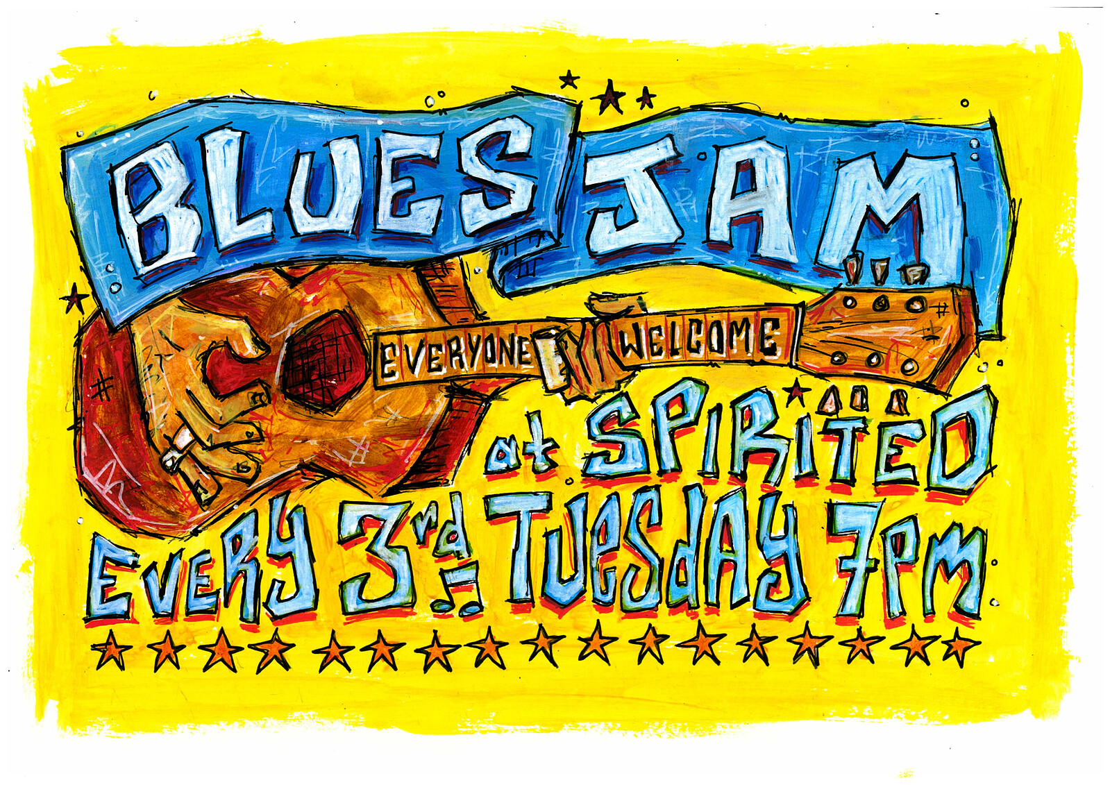 Spirited Blues Jam at Spirited Bristol