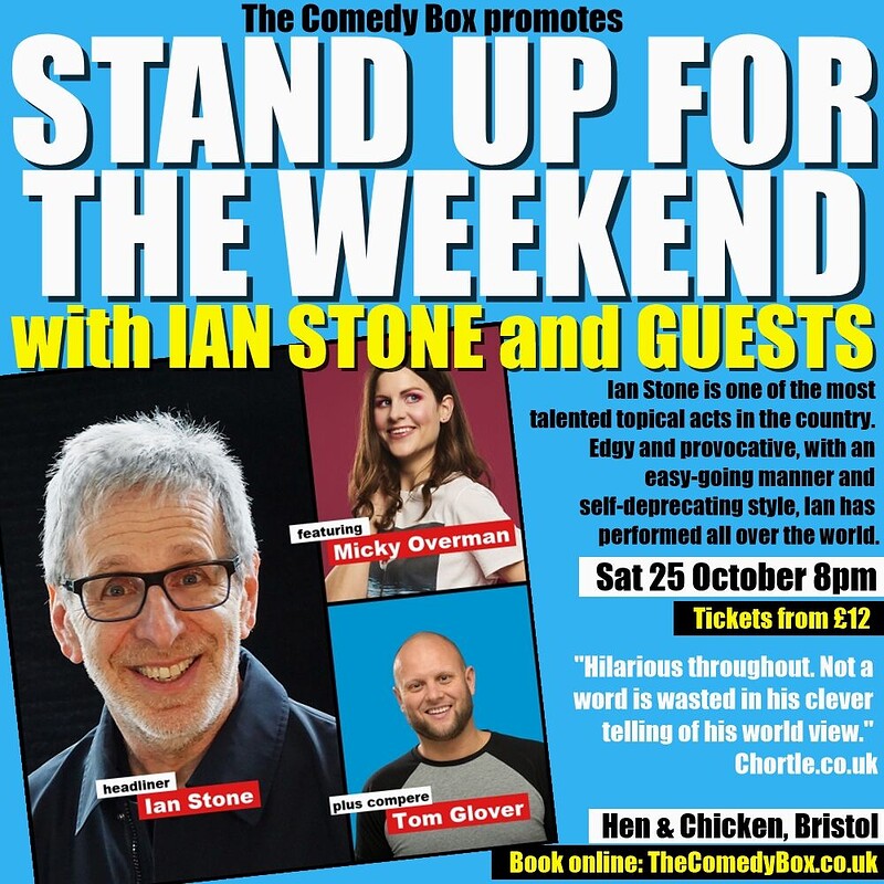 Stand Up For The Weekend with IAN STONE & GUESTS at The Hen & Chicken
