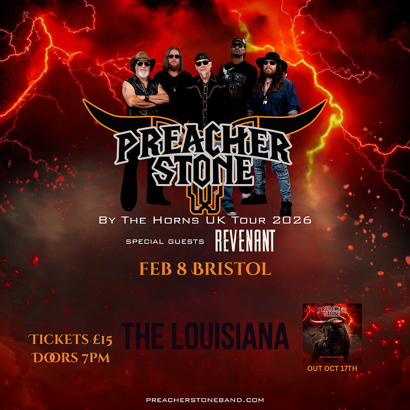 Preacher Stone + Special Guests Revenant at The Louisiana