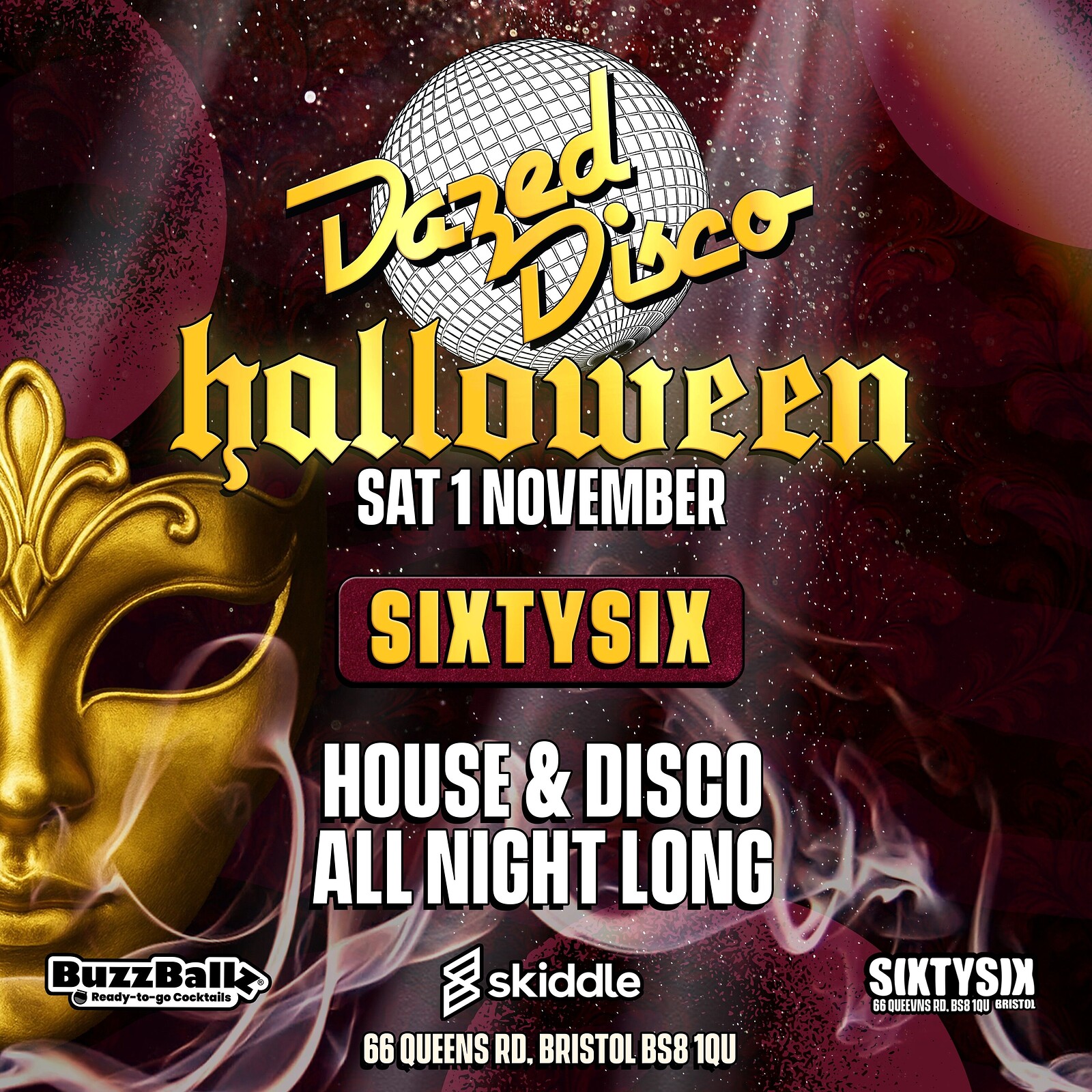 Dazed Disco Halloween at SIXTYSIX