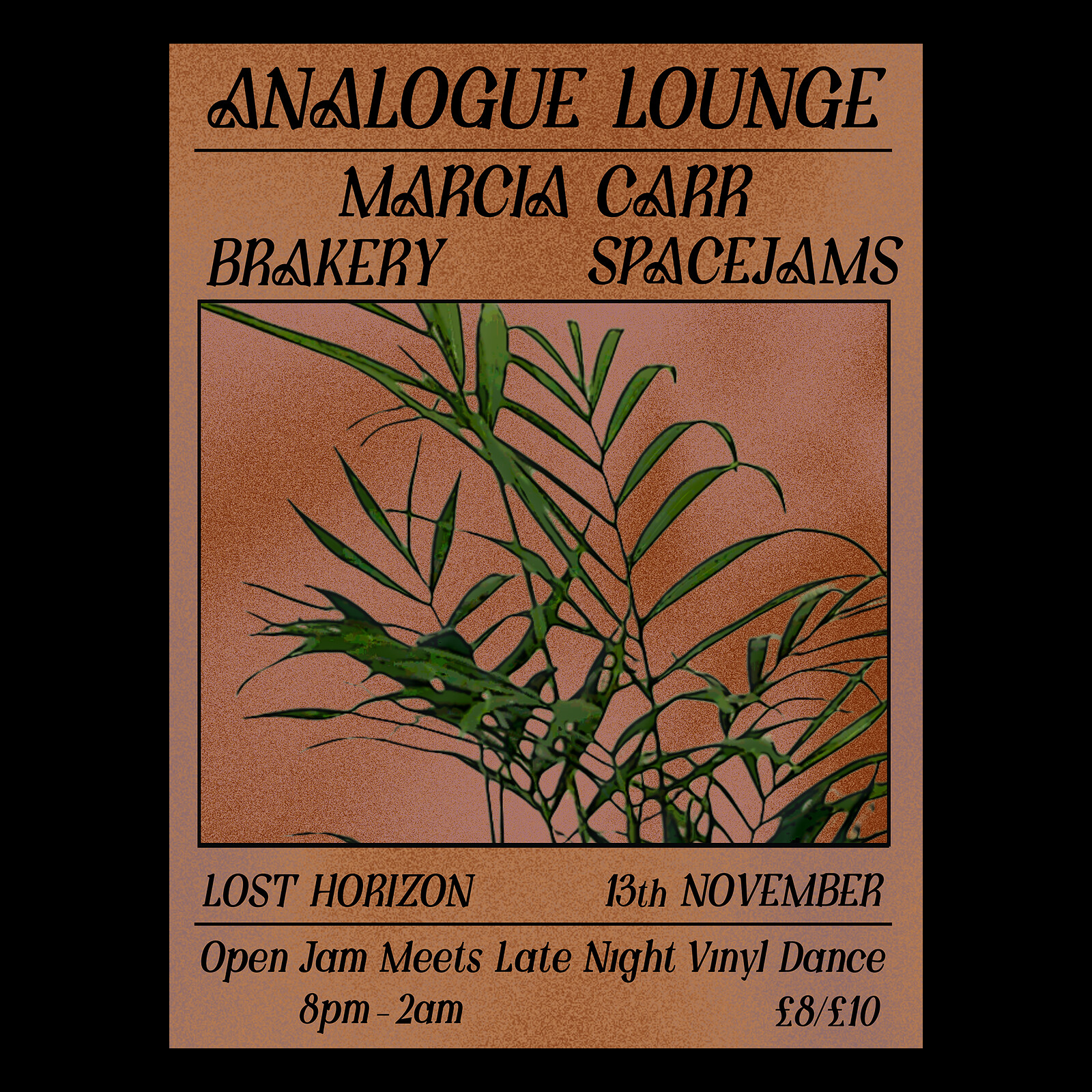 Analogue Lounge w/ Marcia Carr at Lost Horizon