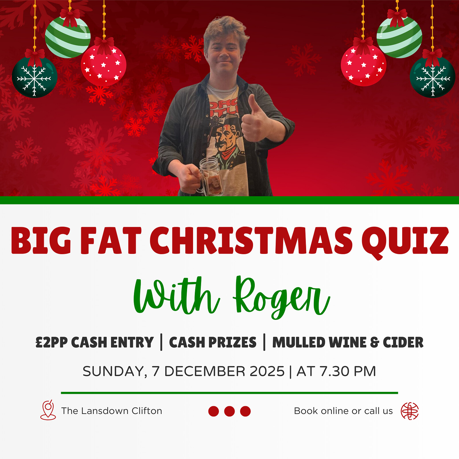 Big Fat Christmas Quiz at The Lansdown