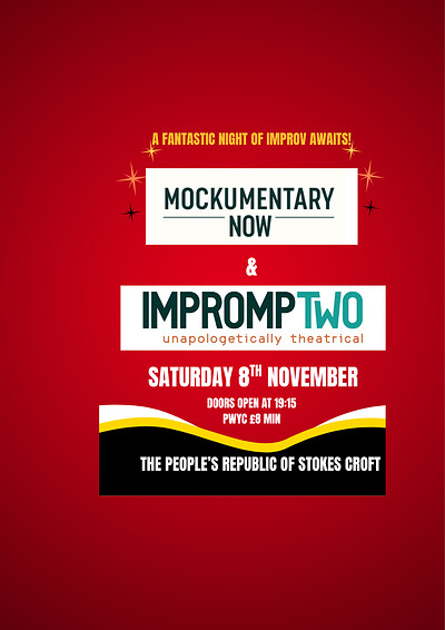 Mockumentary Now & Impromptwo at PRSC