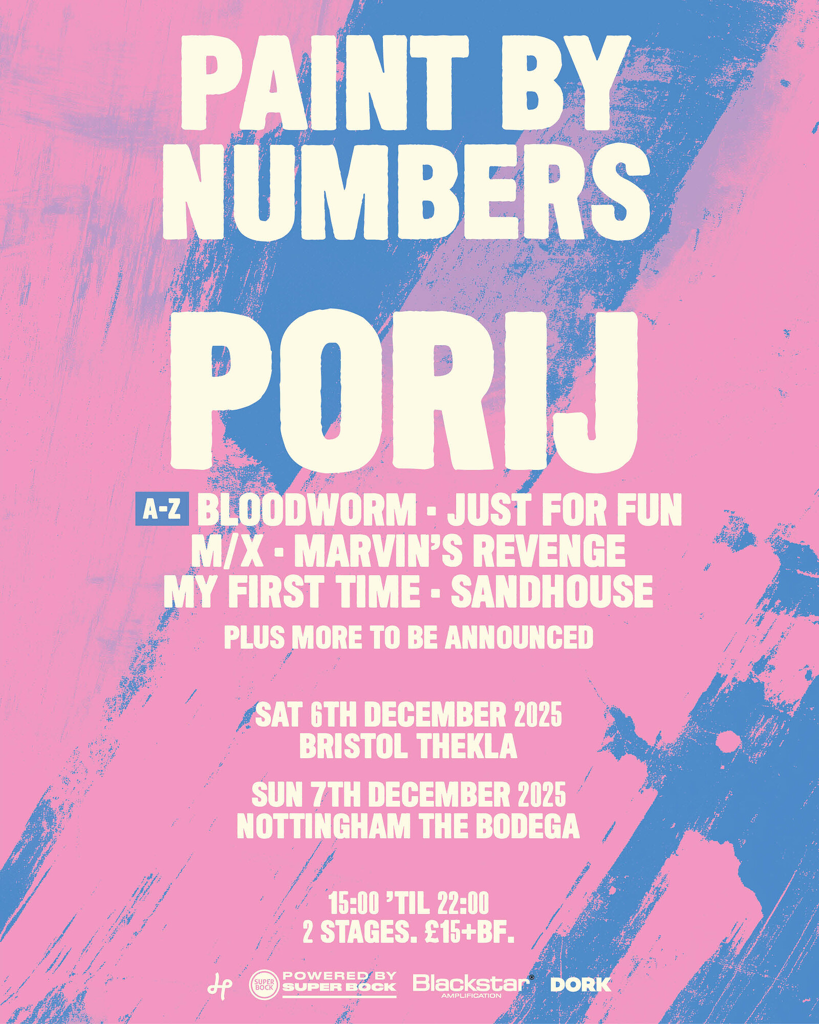 Porij, My First Time, Bloodworm & More at Thekla