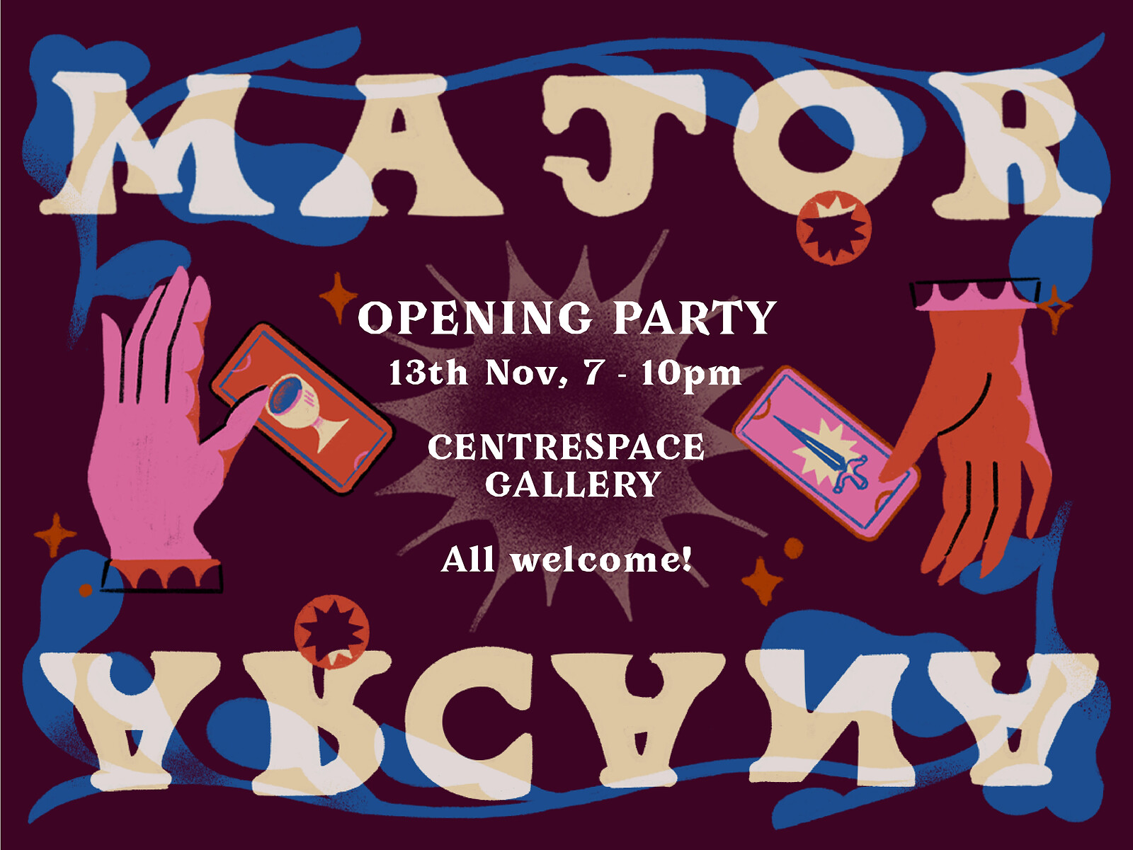 Major Arcana Exhibition - Opening Party at Centrespace Gallery