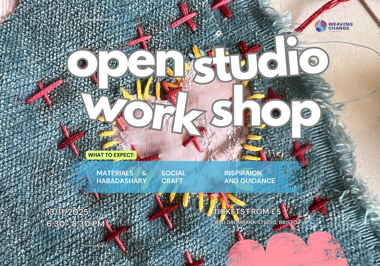 Slow Fashion Social - Open Workshop at Old drum bank studios