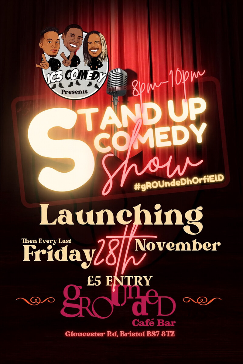 Stand up comedy show at Grounded