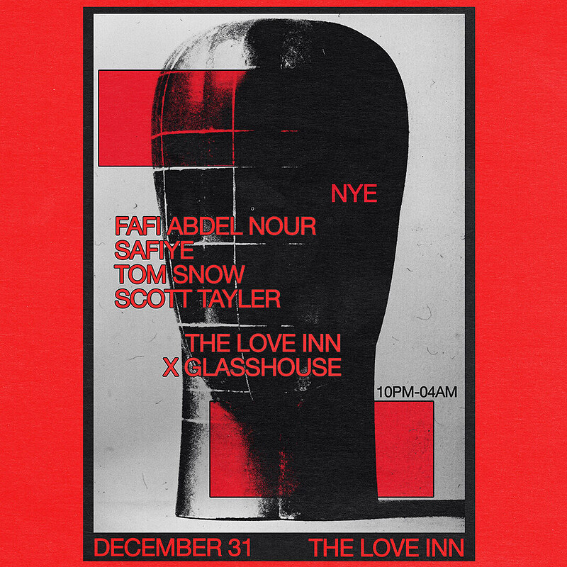 The Love Inn X Glasshouse New Years Eve at The Love Inn