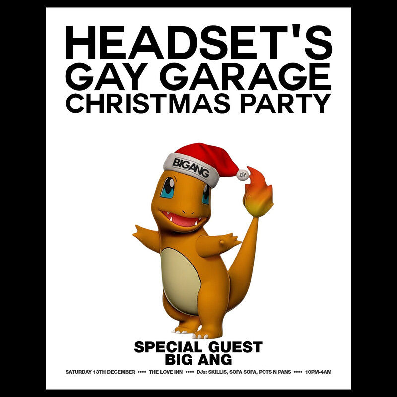 Headset's Gay Garage w/ Big Ang + more at The Love Inn