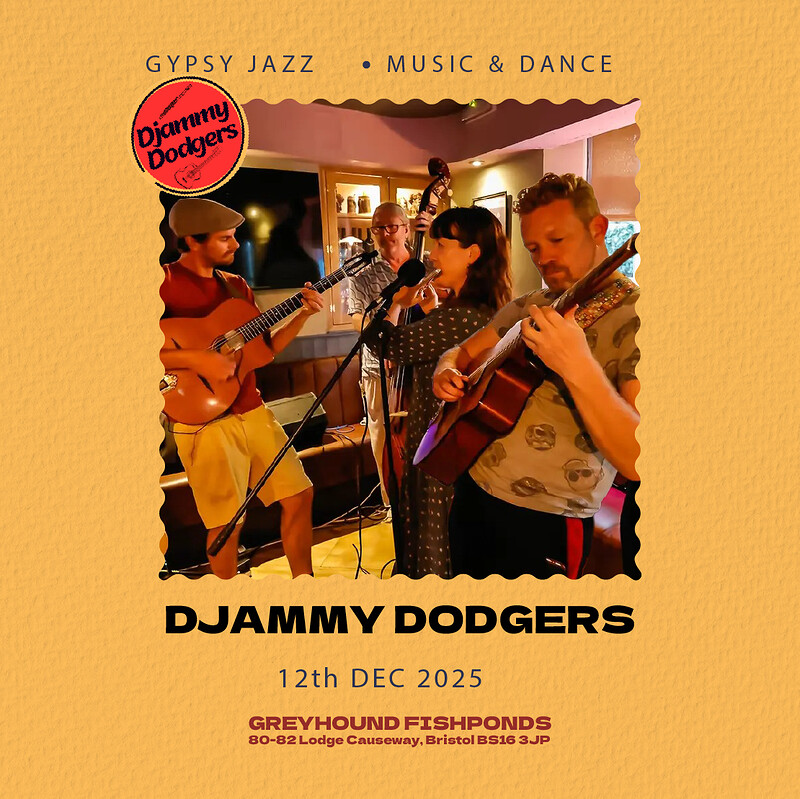 Djammy Dodgers at The Greyhound Fishponds