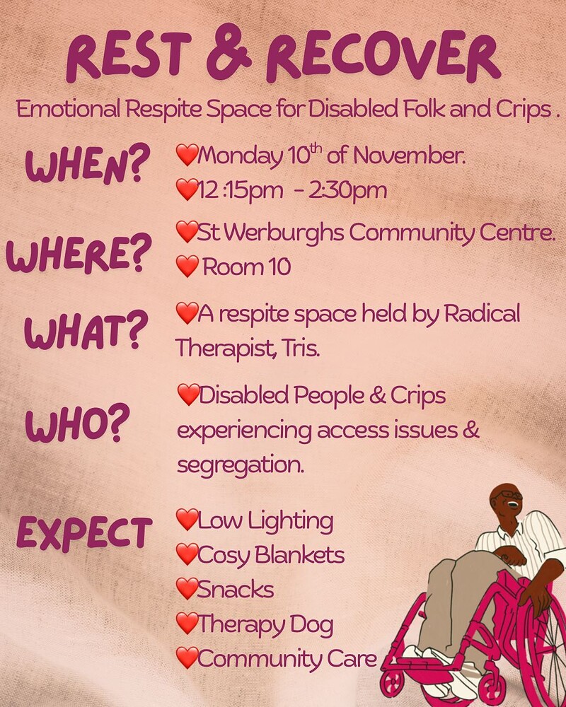 Emotional Respite Space at St Werburghs Community Centre