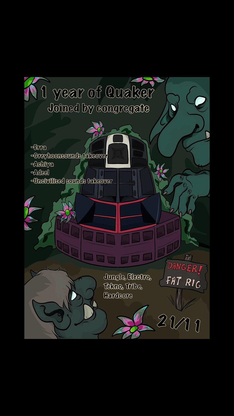 1 year of Quaker Audio - joined by Congregate Sounds at Green Works