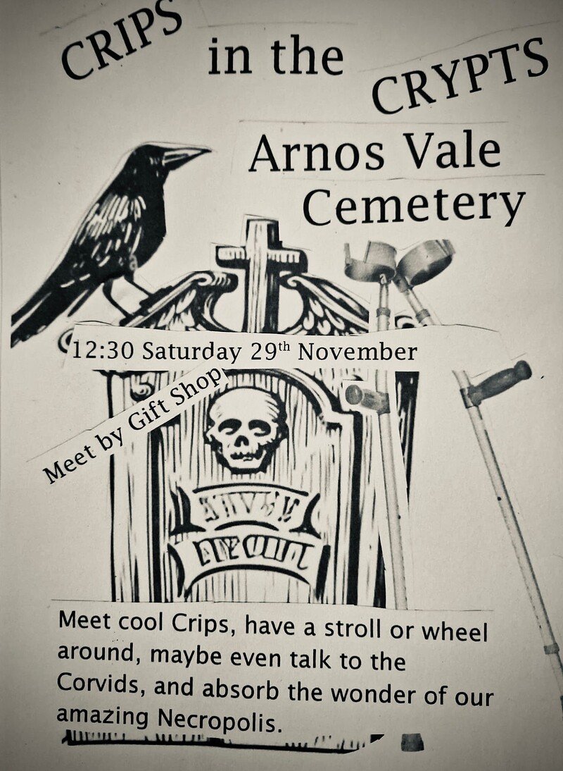 CRIPS in The CRYPTS at Arnos Vale Cemetery