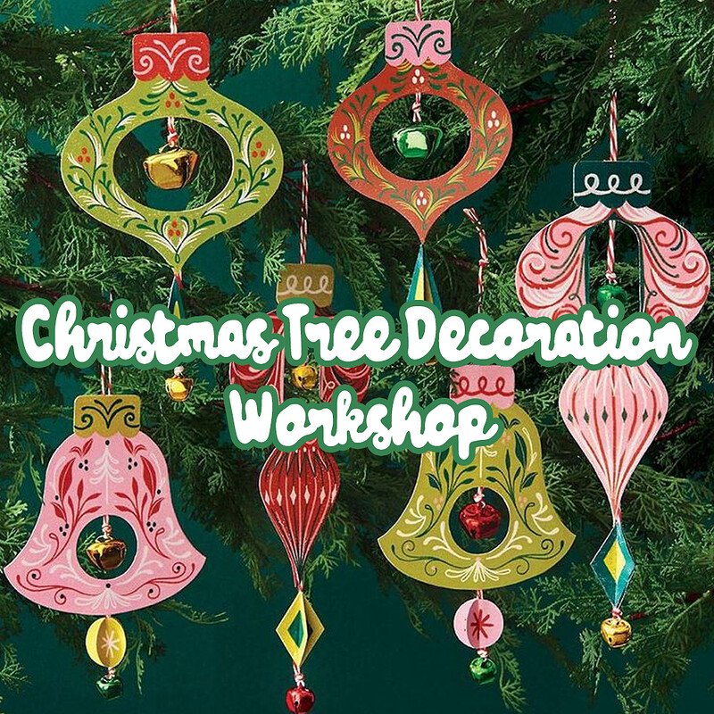 Christmas Decoration & Gift Making Workshop at Cafe Kino