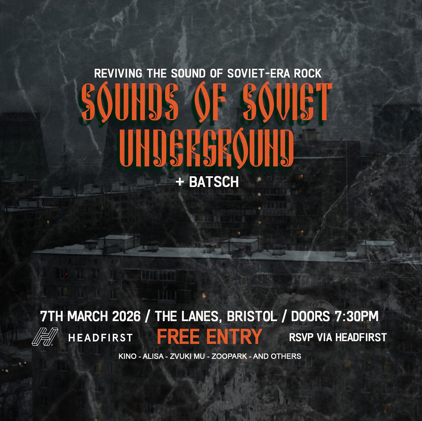 Sounds of Soviet Underground at The Lanes