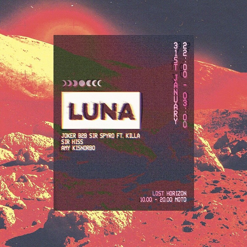 LUNA PRESENTS JOKER B2B SIR SPYRO FT KILLA P EXTENDED 3 HOUR SET at Lost Horizon