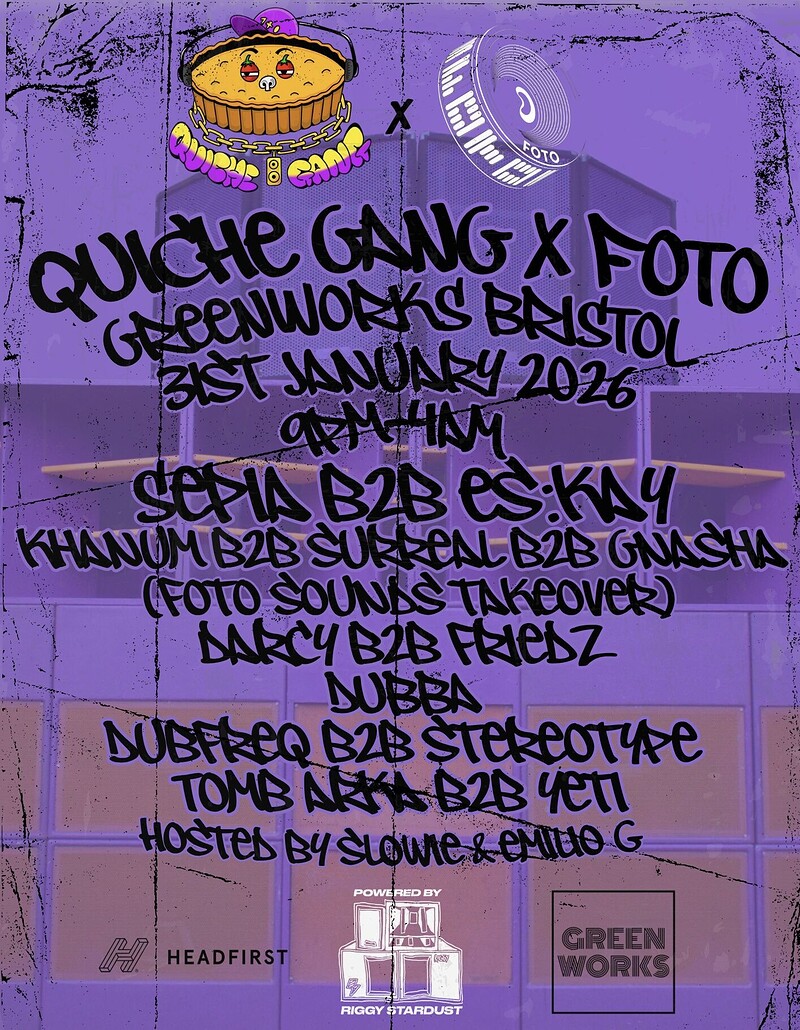 Quiche Gang x Foto Sounds at Green Works