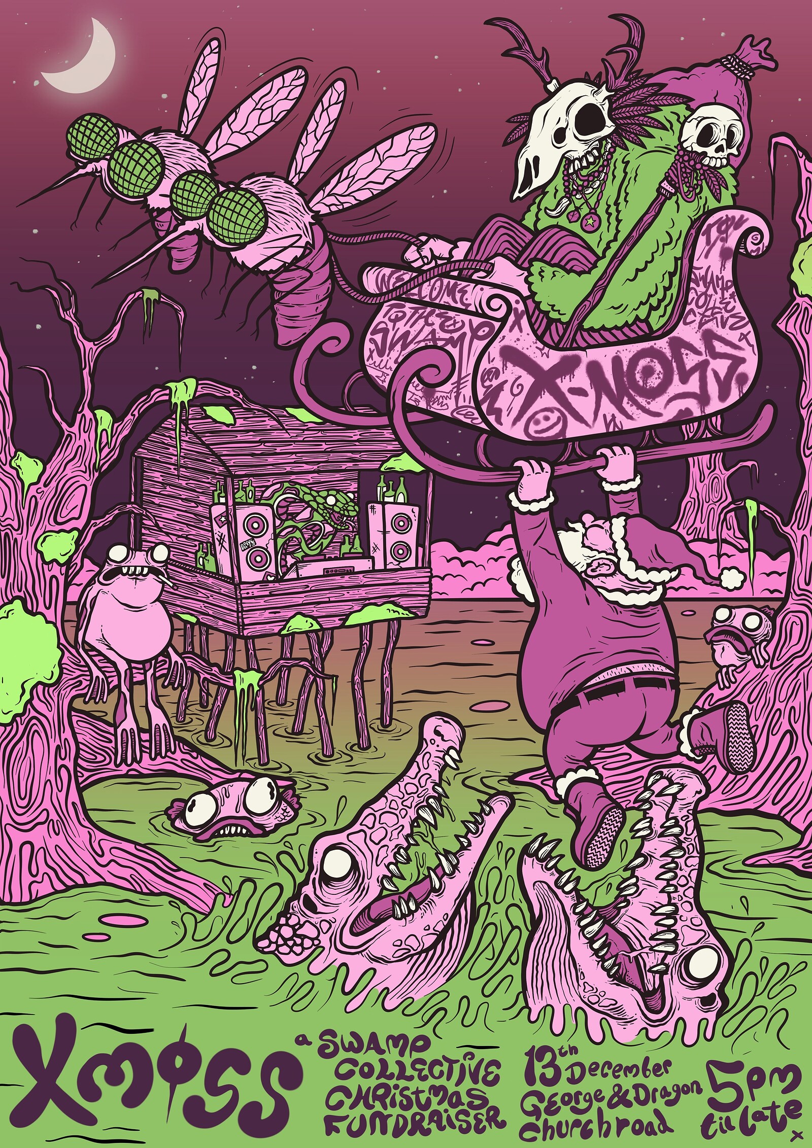 Xmoss at George and dragon