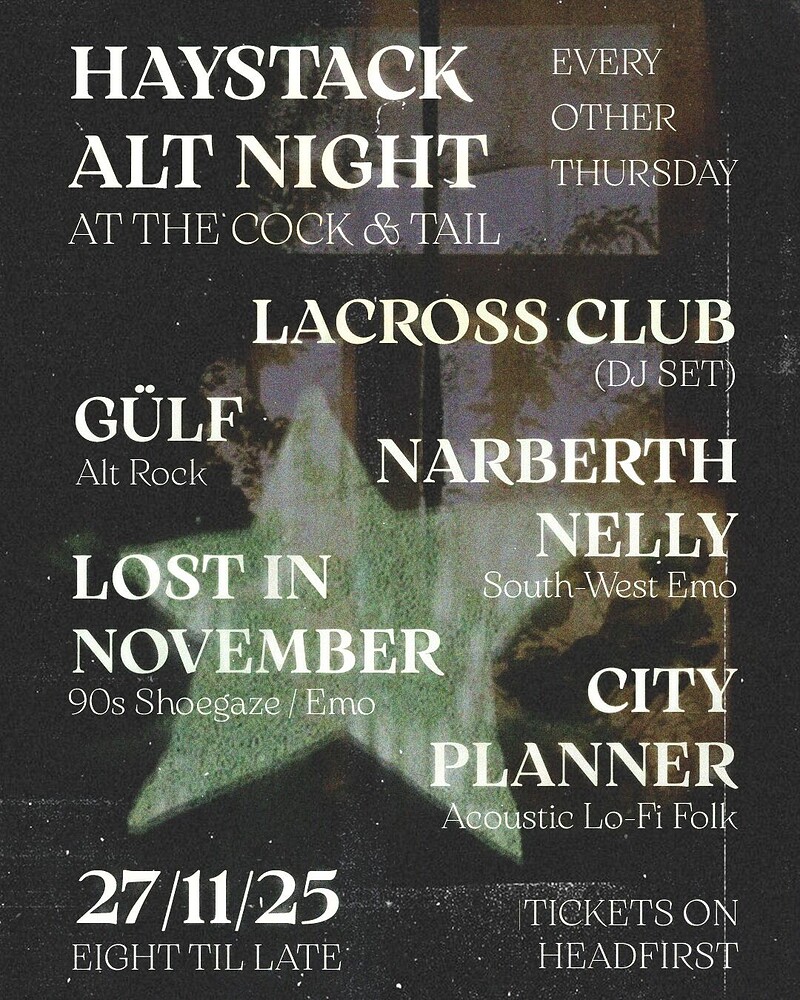 Haystack's Alt Night at The Cock & Tail