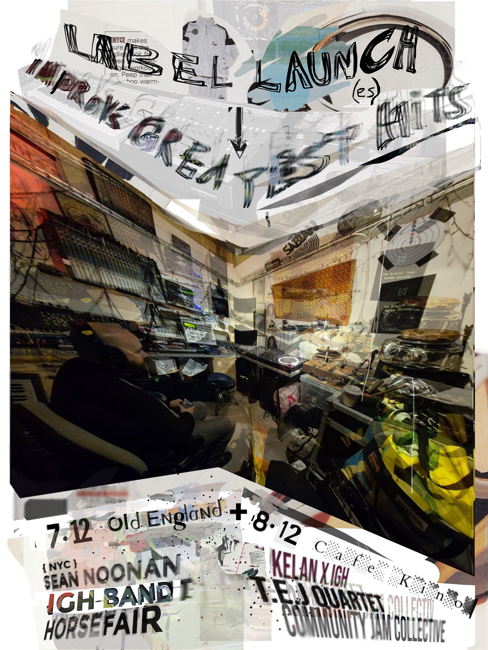 KELAN x IGH / T E-J QRT / COMMUNITY JAM COLLECTIVE at Cafe Kino