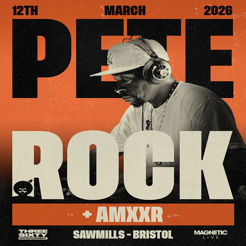 Pete Rock + AMXXR at Sawmills