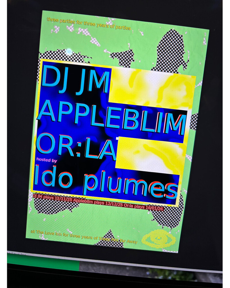 Sleep Felt Far Away w/ Or:la + Ido Plumes at The Love Inn