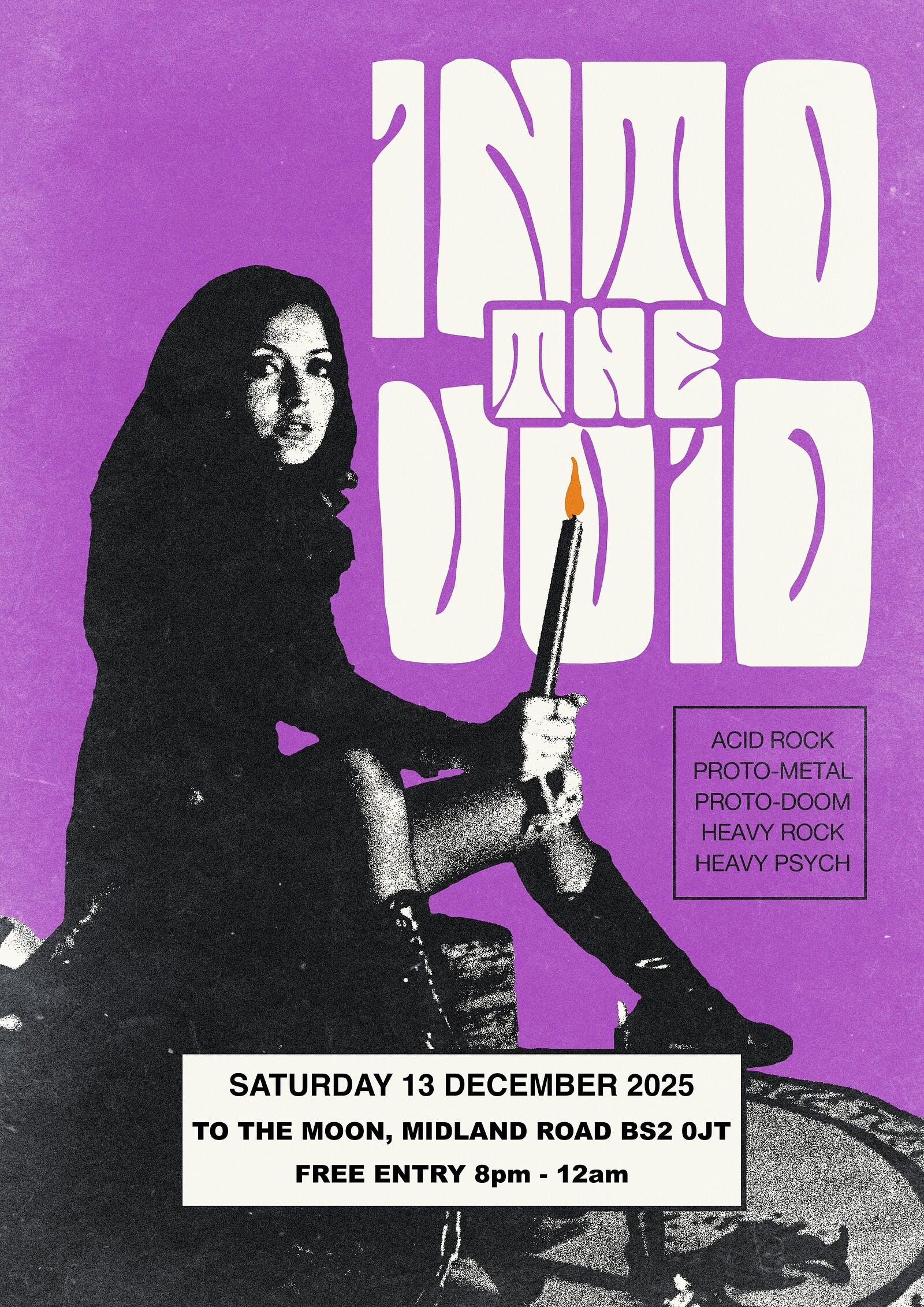 Into The Void - Heavy Psych & Proto-Metal Club Night at To The Moon