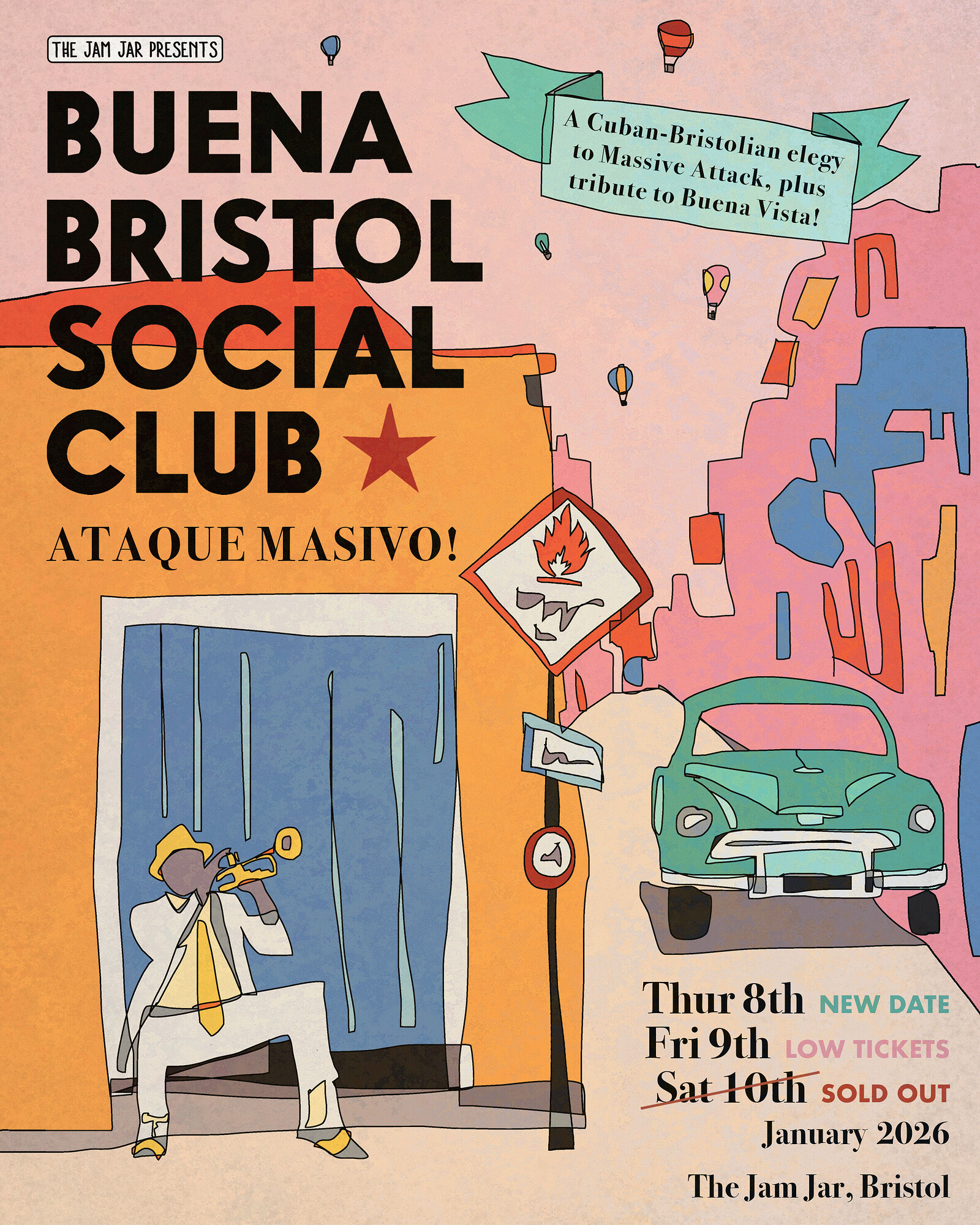 Ataque Masivo at The Jam Jar