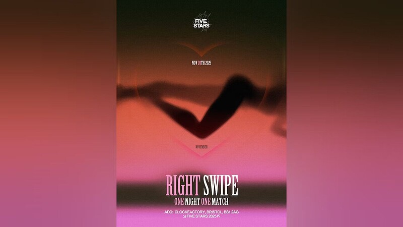 Right Swipe at Clock Factory