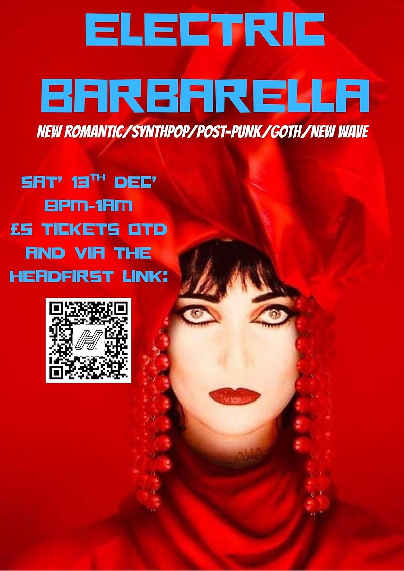 Electric Barbarella at Zed Alley