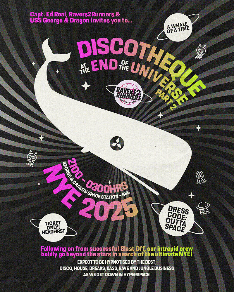 Discotheque At The End Of The Universe at George & Dragon