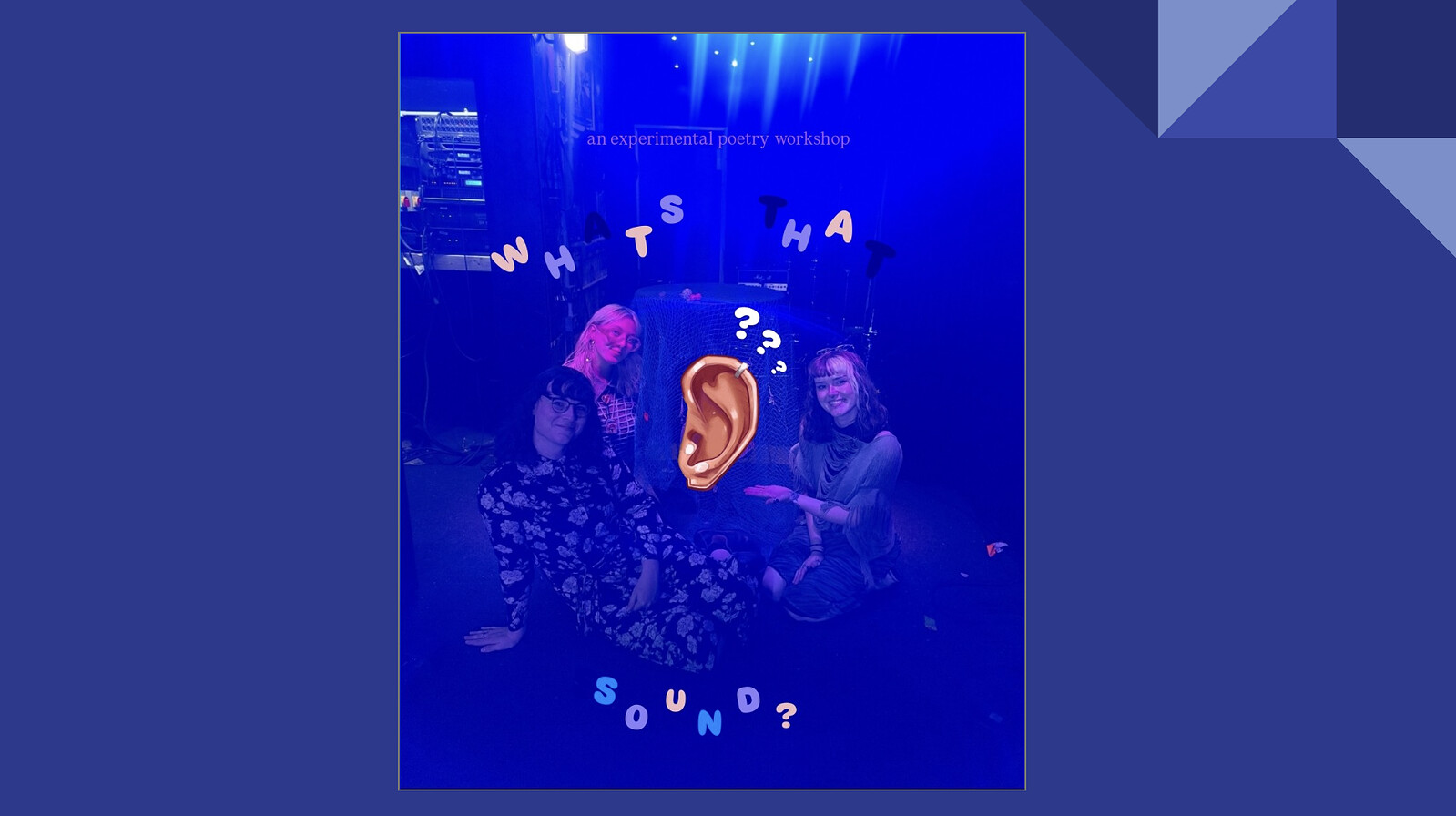 Whats That Sound? workshop at Pervasive Media Studio