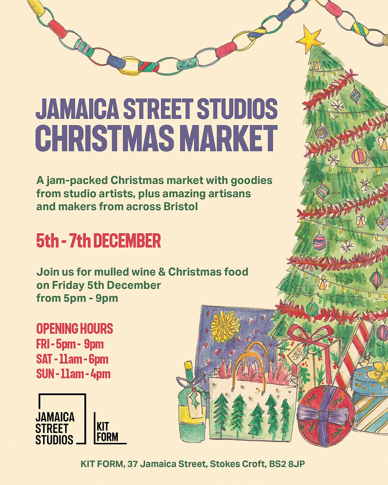 The JSS Christmas Market - mulled wine & mince pies evening at KIT FORM
