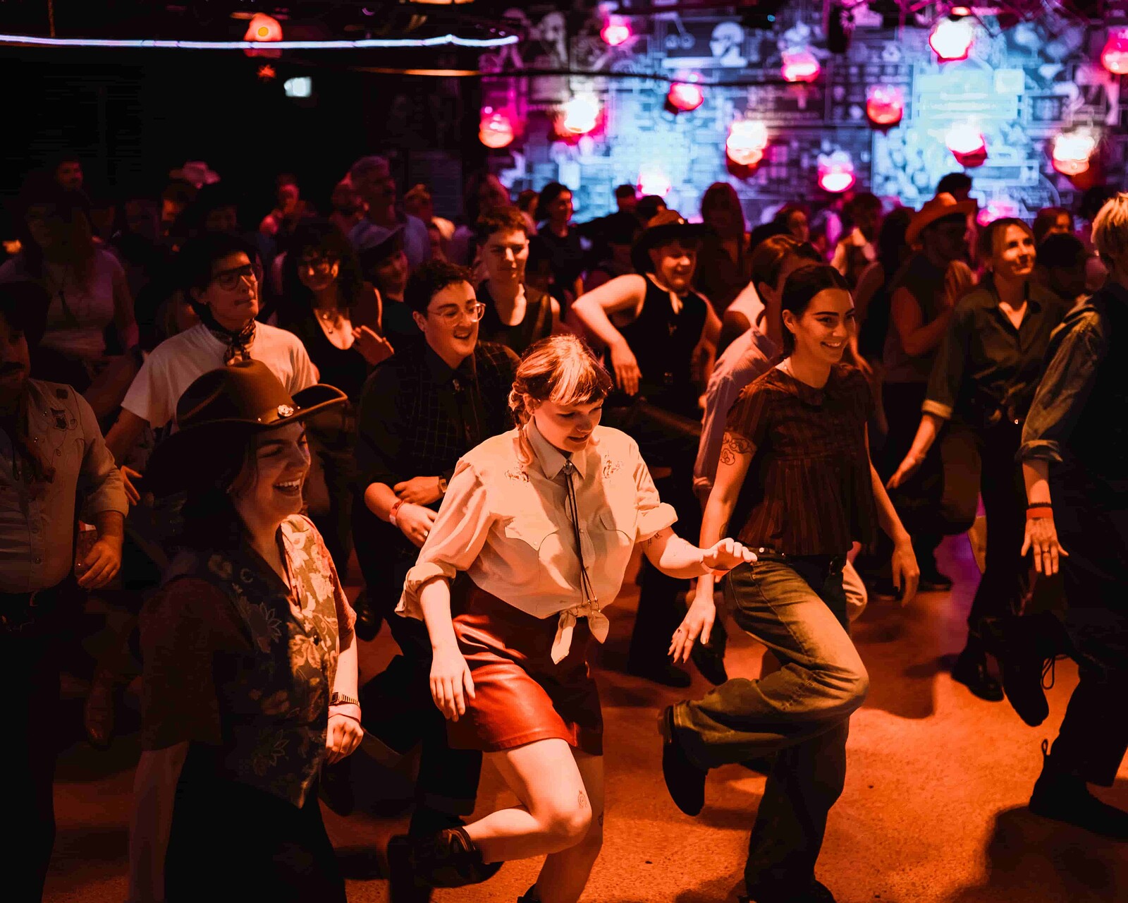 Chaps and Straps - Queer Line Dancing at Strange Brew