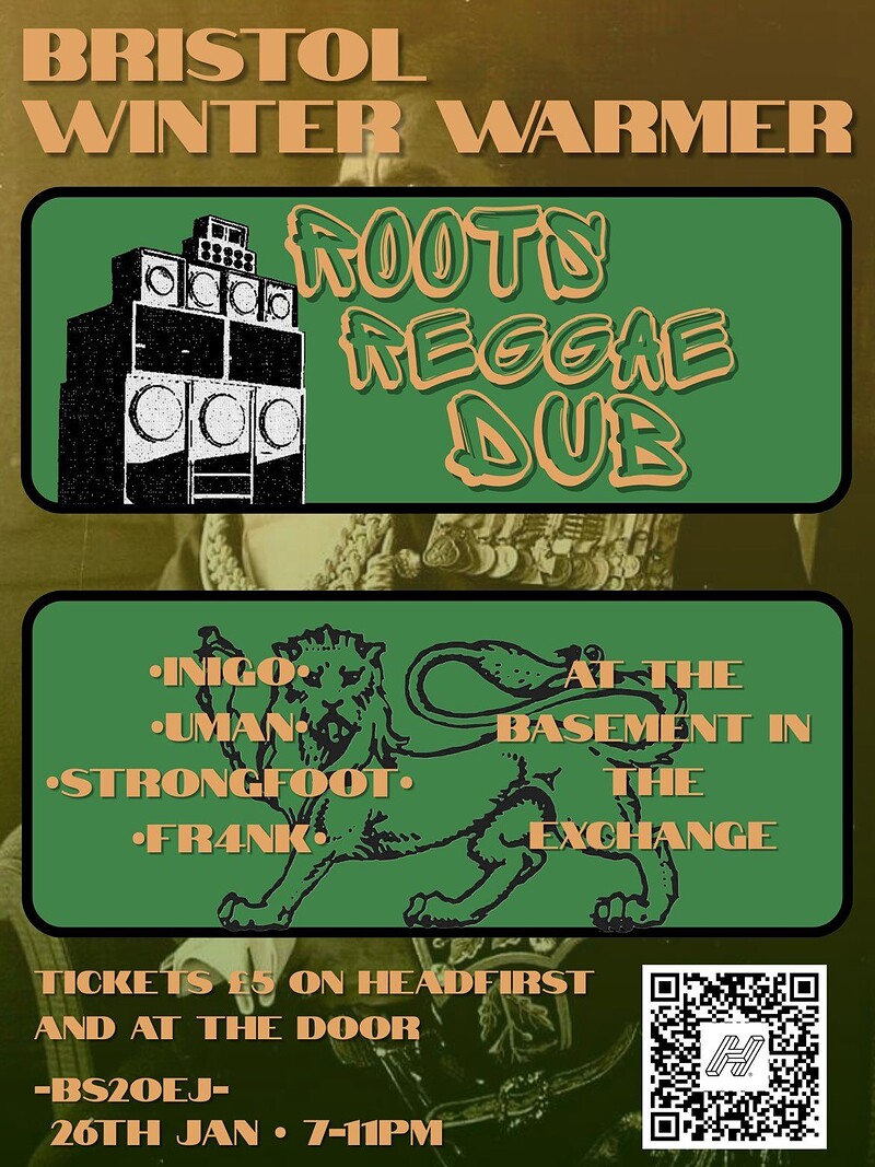 Bristol Winter Warmer - Strongfoot, Uman, Inigo + Fr4nk at Exchange