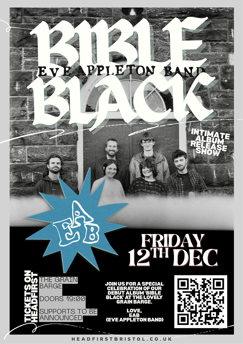 EAB - "Bible Black" Album Launch at The Grain Barge