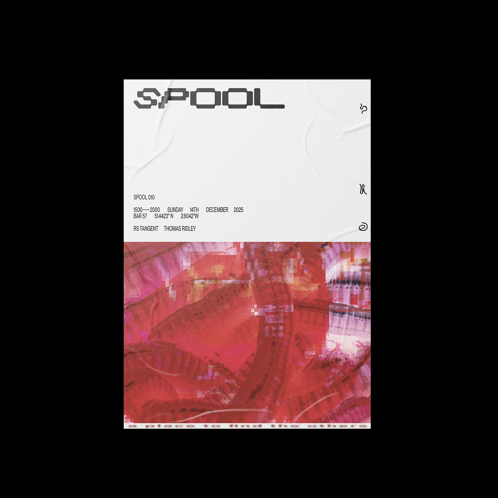 SPOOL 010 w/ RS Tangent + Thomas Ridley at Bar 57