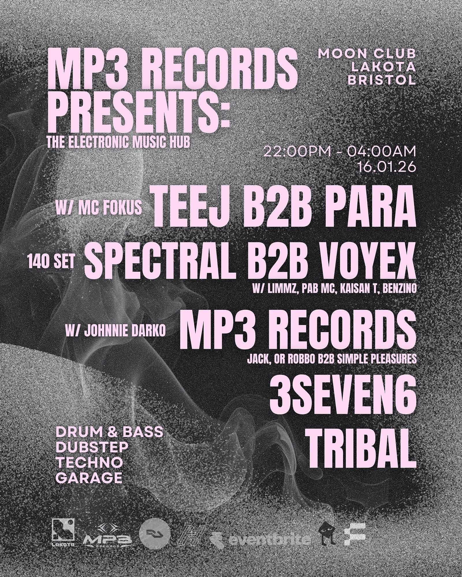 MP3 RECORDS PRESENTS: THE ELECTRONIC MUSIC HUB at Lakota