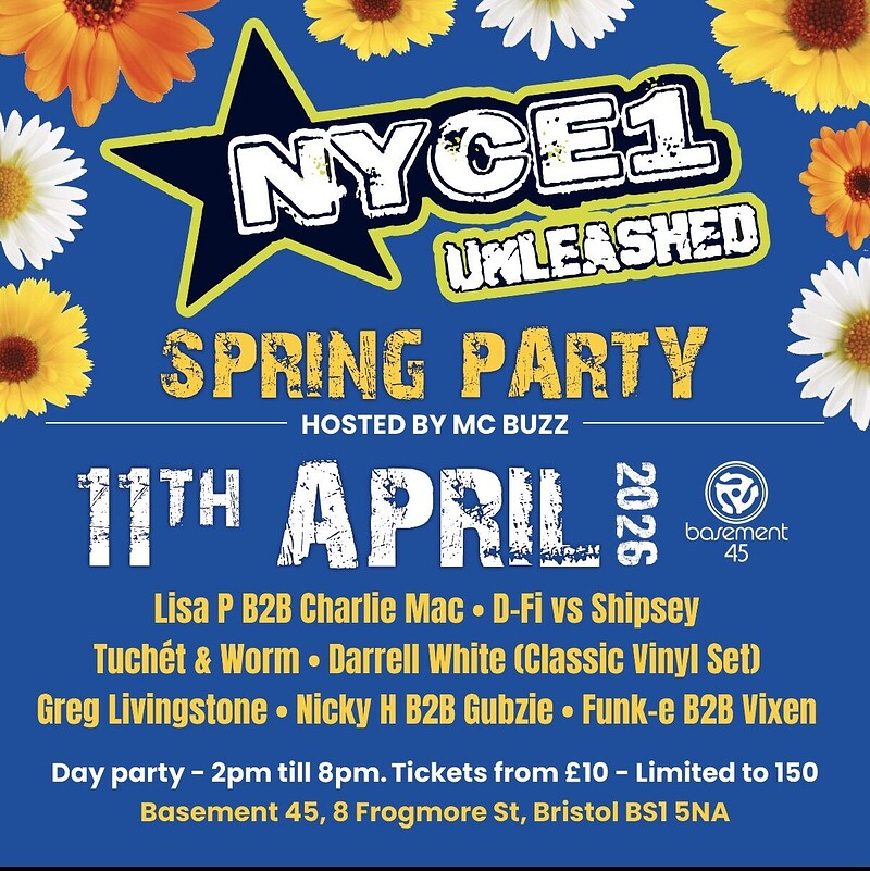 Nyce1 Unleashed - Daytime Spring Party at Basement 45