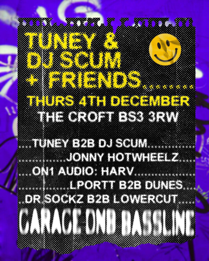 Tuney & Scum + Friends at The Croft