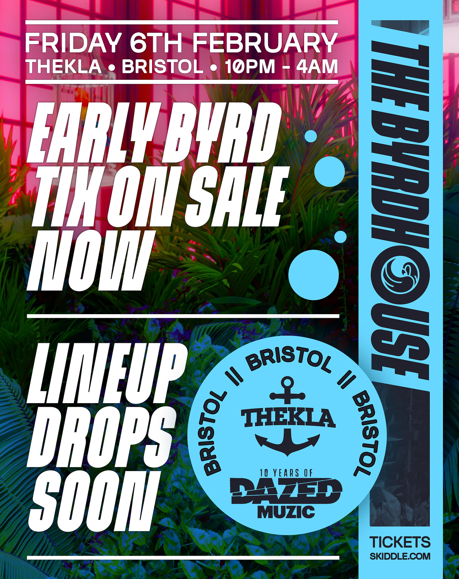Danny Byrd presents: Byrdhouse at Thekla