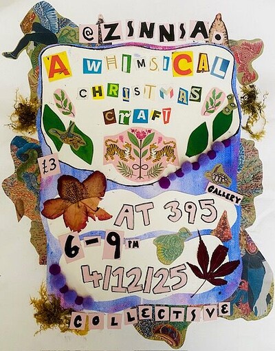 A Whimsical Christmas Craft Workshop at Club395