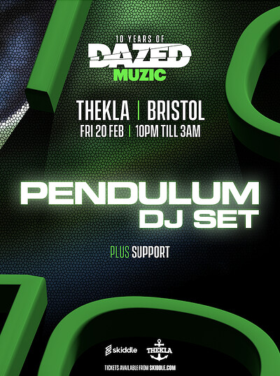 Dazed Muzic Presents: Pendulum DJ Set at Thekla