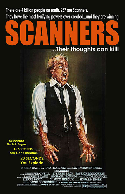 Grindhouse Cinema Club Presents: Scanners at Sidney & Eden
