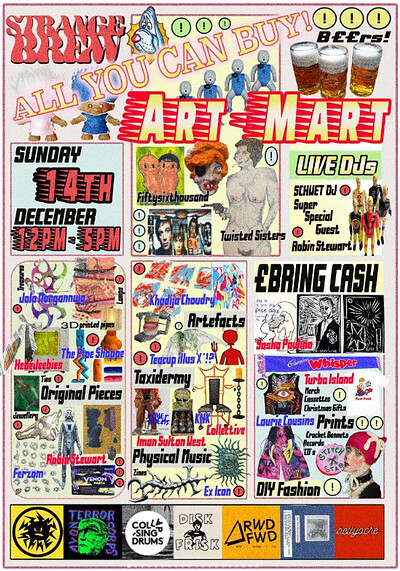 Strange Brew Art Mart at Strange Brew