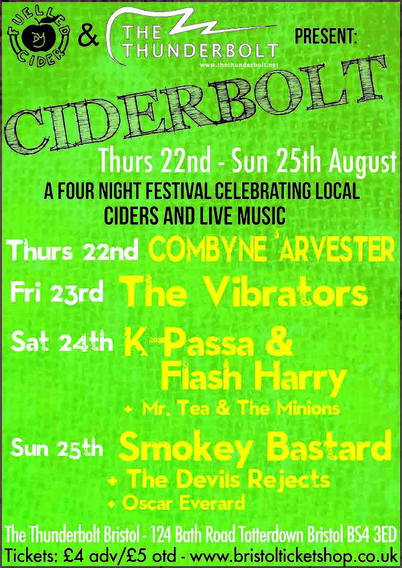 Ciderbolt:combyne Harvester at The Thunderbolt