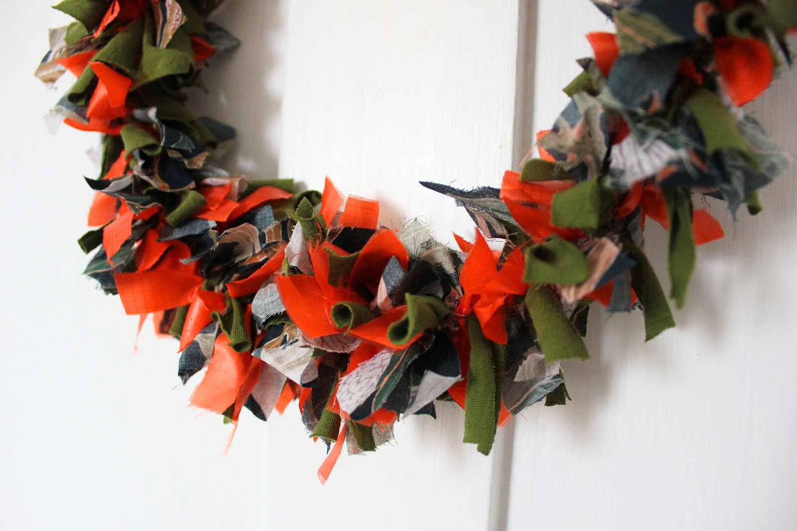 Scrap Fabric Wreath Making at Southville Centre