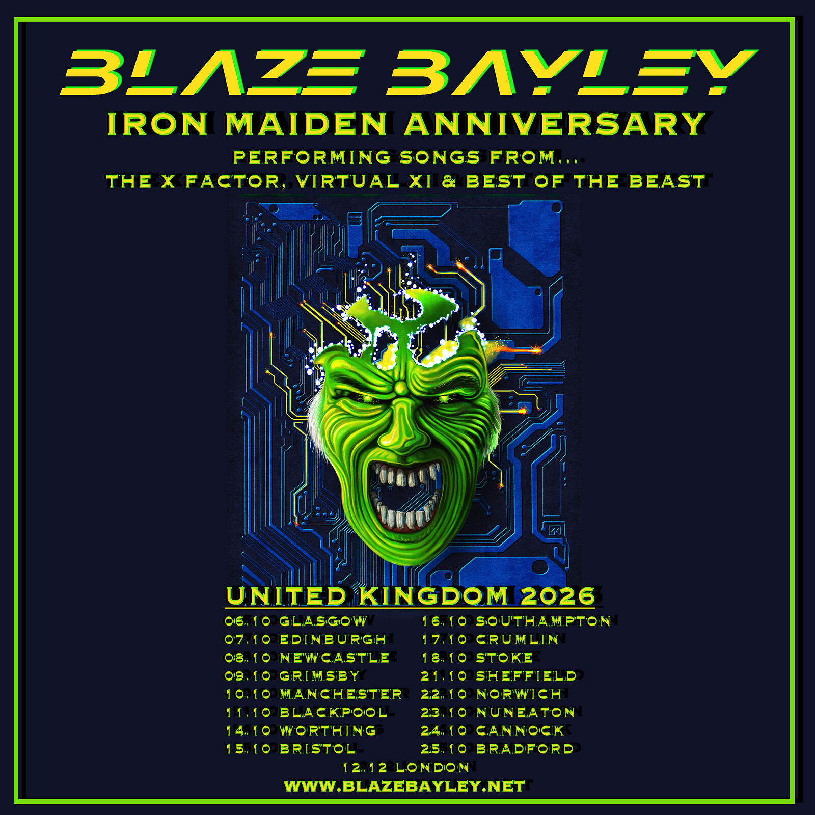 Blaze Bayley ‘Iron Maiden Anniversary’ at Exchange